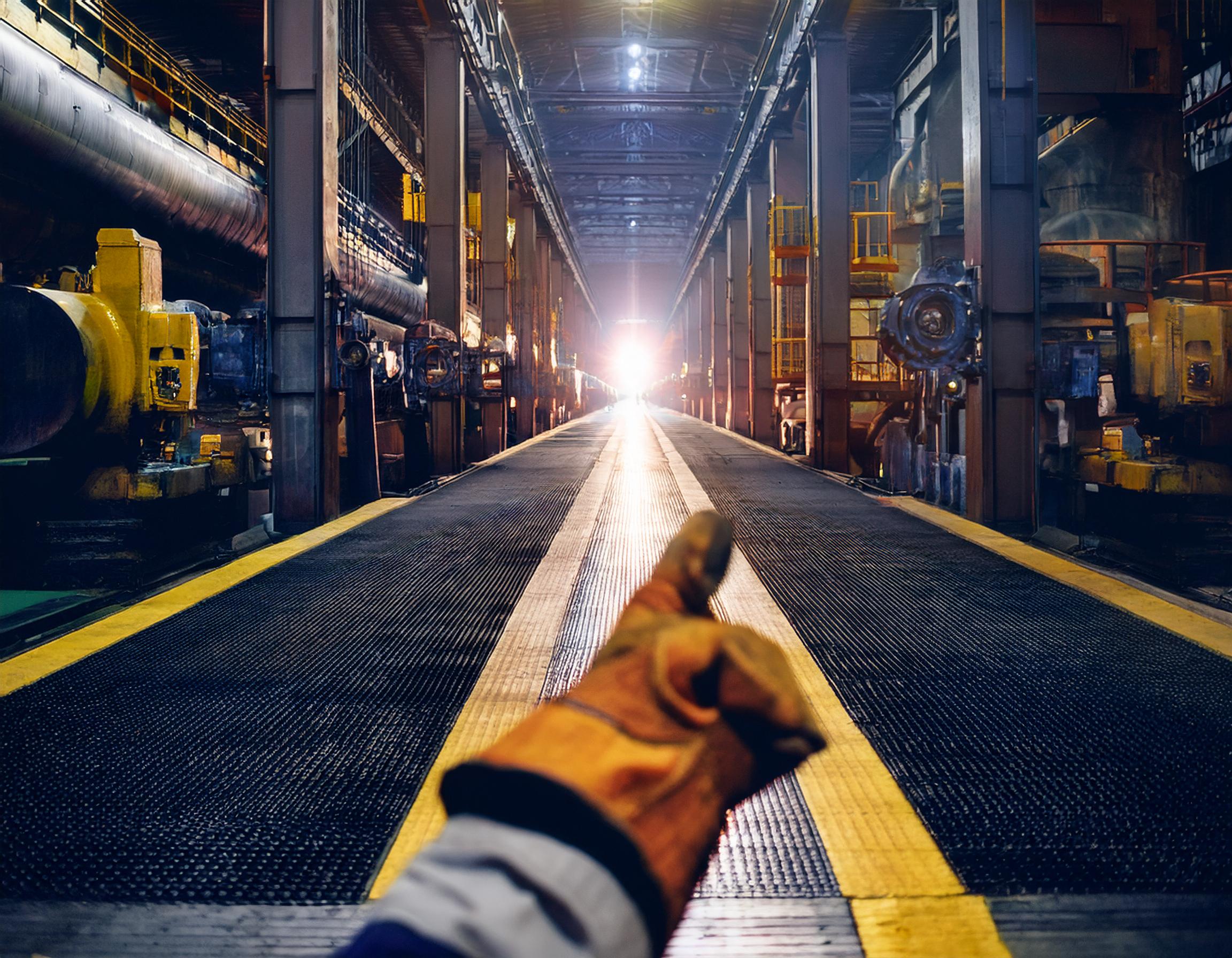 Acciaieria [produzione immagine AI]