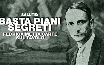 Salute: Gruppo Pd, basta piani segreti, Fedriga metta carte sul tavolo