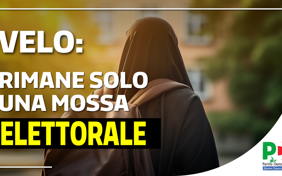 Velo: Gruppo Pd, destra usa norma per propaganda elettorale