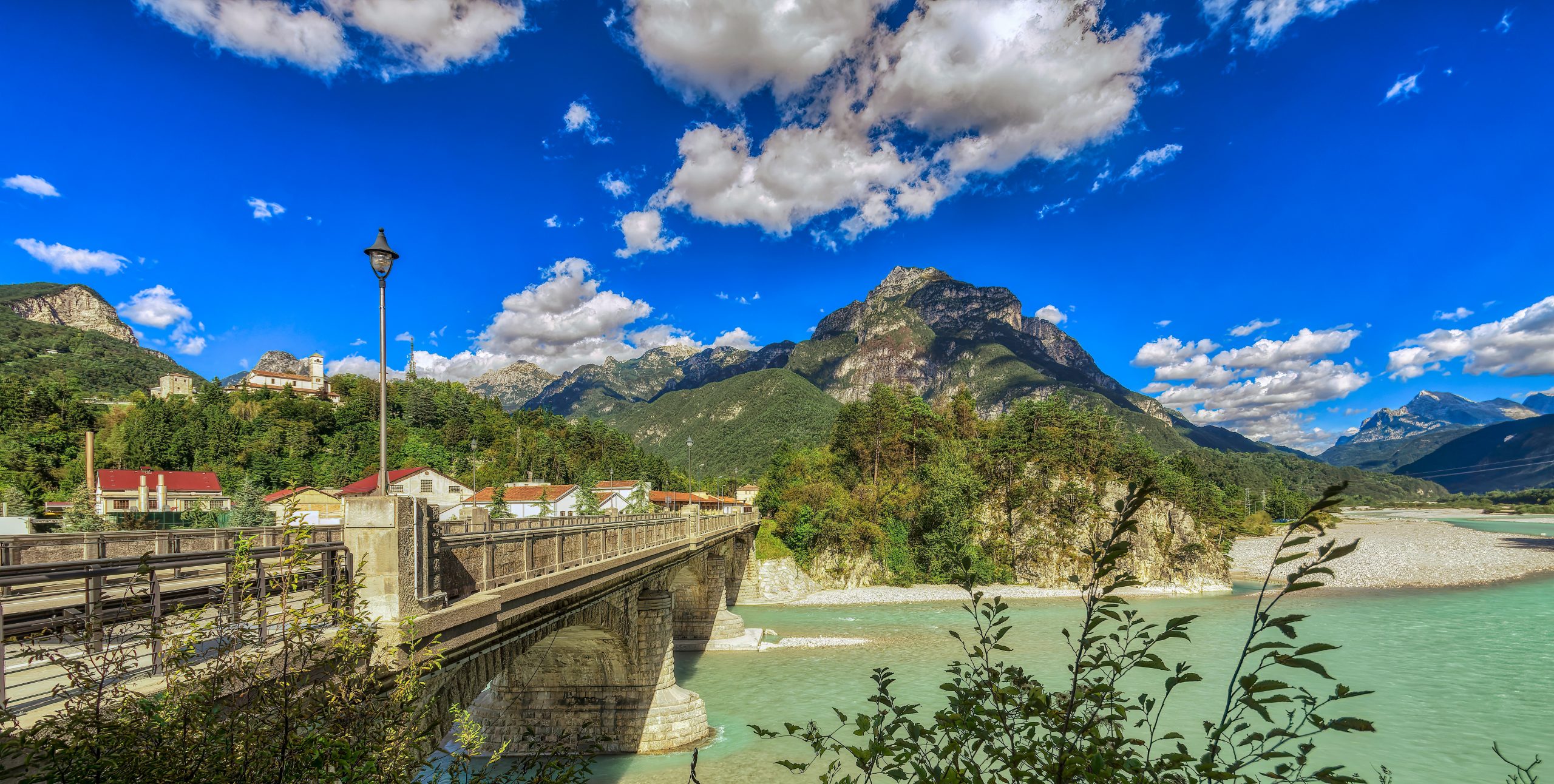 Fella river northern Italy