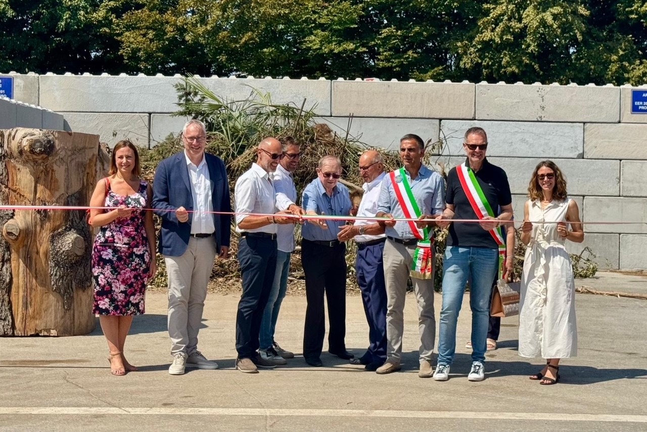 Taglio del nastro a Ronchis