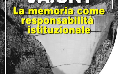 Vajont: Gruppo Pd, resti monito per sicurezza di comunità e ambiente