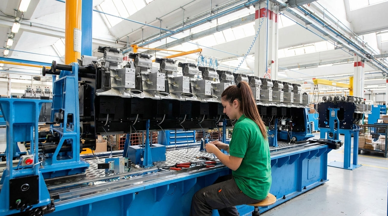 Macchine Tessili Savio_immagine riprodotta con AI