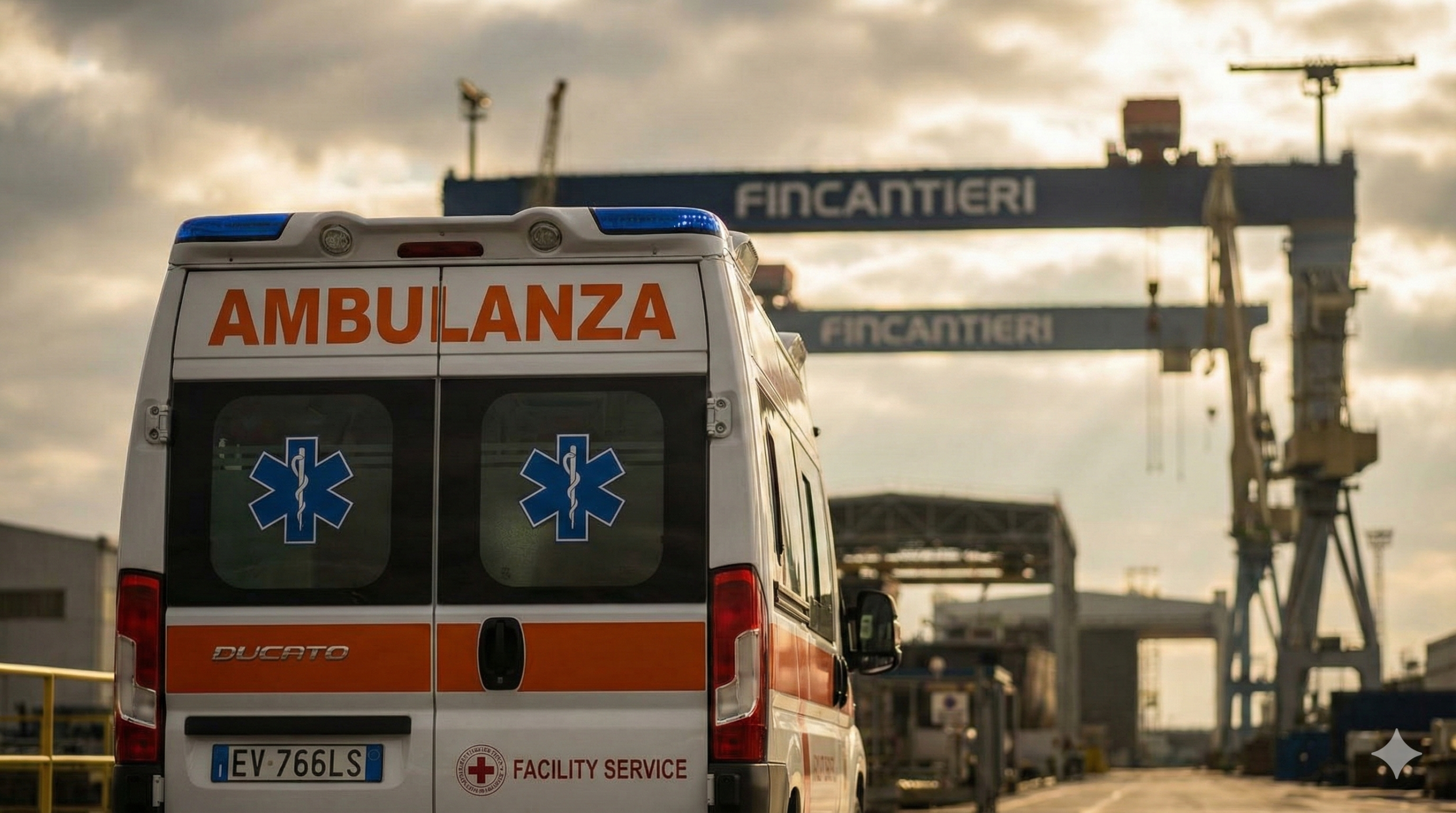 immagine ambulanza generata in AI immagine ambulanza generata in AI