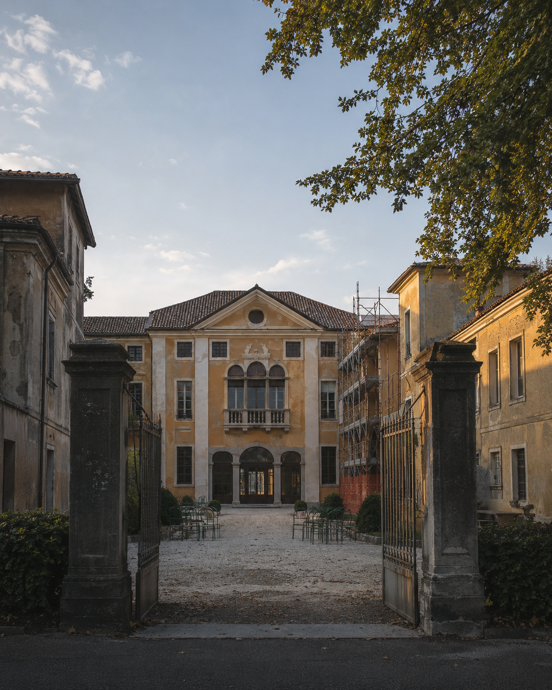 Ricostruzione Villa LOUISE con AI