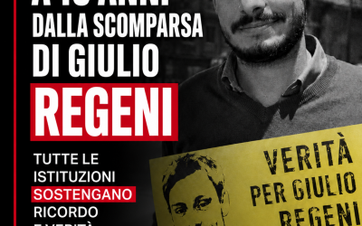 Regeni: Moretti (Pd), tutte istituzioni sostengano ricordo e verità