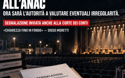 Concerto Bocelli: Moretti (Pd), presentato esposto all’Anac