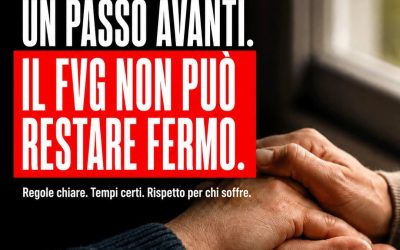 Fine vita: Conficoni (Pd), il Veneto ha avuto coraggio mancato al Fvg