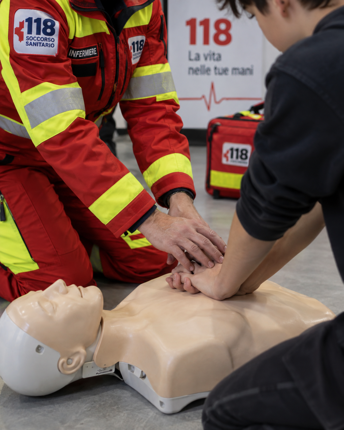 Insegnare ProntoSoccorso_ImmagineCreataconAI Insegnare ProntoSoccorso_ImmagineCreataconAI