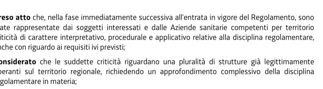 Salute: Conficoni (Pd), imbarazzante marcia indietro su regole ambulatori