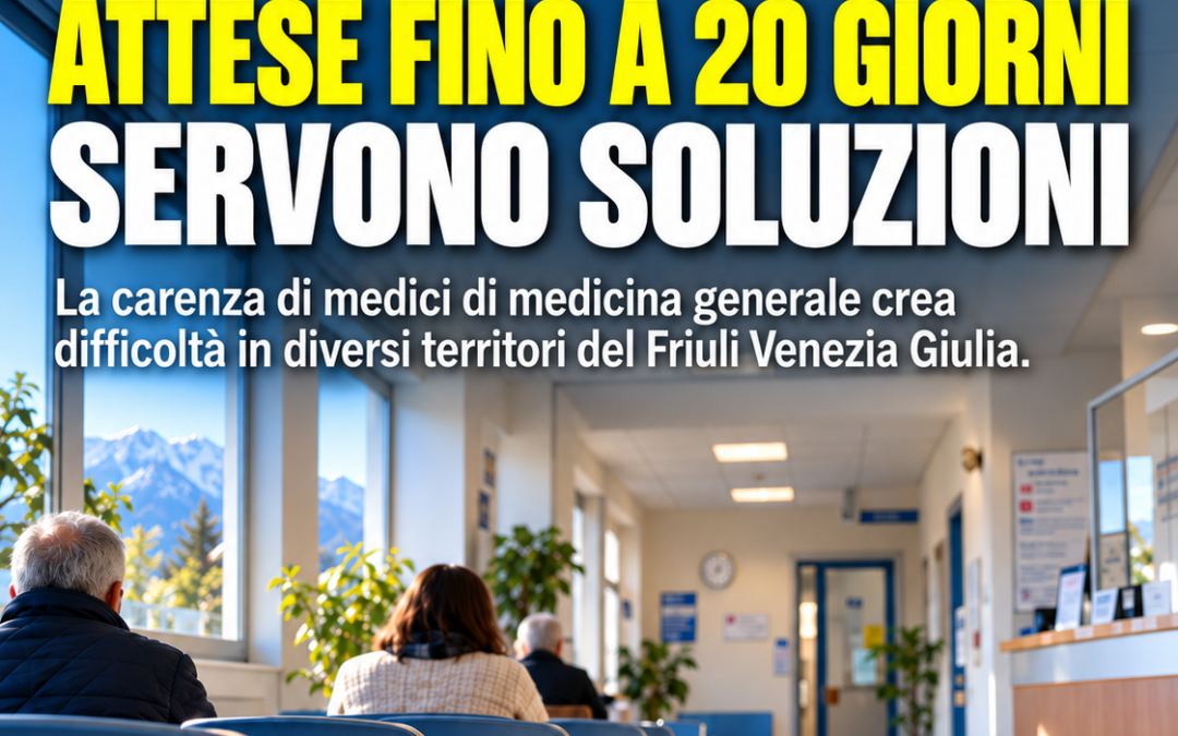 Mmg: Pozzo (Pd), attese fino a 20 gg, servono soluzioni